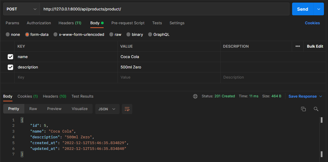 Building an API with Django and Django Rest Framework